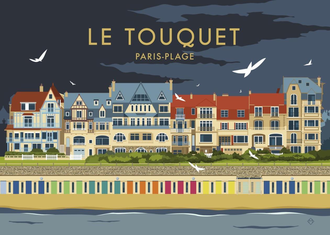 Le Touquet - Superbe Appartement 3 Chambres - Proche Mer & Centre - Wifi Dış mekan fotoğraf